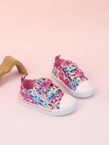 GENGASUN 1 szt. Dziewczęce buty codzienne z nadrukiem w kształcie kreskówki, modne buty codzienne na jesień