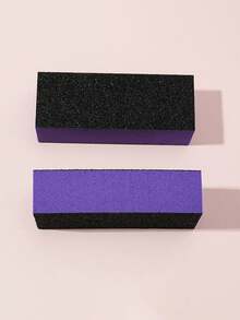 JEARLYU 1 pièce/3 pièces/10 pièces/20 pièces Bloc de polissage pour ongles, grains moyen/fin 100/180 pour finition des ongles en acrylique et vernis gel, kit de polissage professionnel 3 voies pour manucure et pédicure