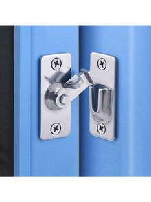 Thickened Stainless Steel Lock Hasp, Wooden Door Lock, Universal For Bedroom, Bathroom, Sliding Door, Padlock