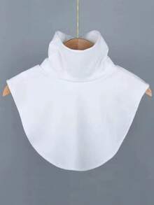 1 件装 Decong 高领假领儿童纯色高弹底装饰领罗纹保暖领口秋冬季女式翻领衬衫 - 圣诞装饰女士的完美礼物 - 彩色 - 查看 13