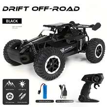 儿童遥控车，20 公里/小时高速遥控车，带 LED 灯，2.4GHz 怪物卡车玩具，1:16 可充电遥控车，适合男孩女孩的玩具车，圣诞节和生日礼物，3 4 5 6 7 8 9 岁以上 - 彩色 - 查看 10