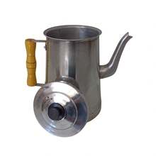 Teapot Coffee Kettle Hotel 4.2 Liters - Bạc - Xem 3