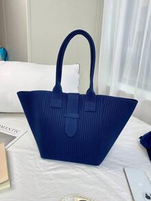 Tunpurle Damen Umhängetasche mit großer Kapazität, Pendler-Handtasche, Damentasche in Taschenform