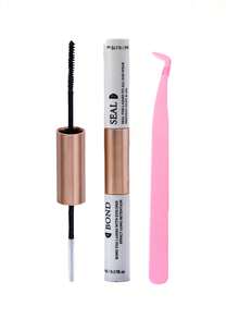 DIY 睫毛延长套装 10ml 睫毛粘合剂和密封剂 5ml 卸妆镊子化妆套装单根睫毛簇睫毛工具睫毛胶，睫毛胶 - 淺粉色 - 查看 29