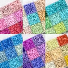 3mm Seed Beads Kit, Assorted Colors Glass Seed Beads Kit For Jewelry Making, DIY Bracelets Necklaces Earring Jewelry Making Supplies, Jewelry Handicrafts