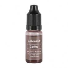 20 opzioni di colore, singola bottiglia di colorante per candele profumate ad alta concentrazione, 5ml di pigmento colorato fai-da-te per la realizzazione di gioielli in resina, colorante per resina epossidica, fai-da-te per Ognissanti, Natale, feste di compleanno