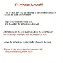 6 piezas Soporte de escoba y gancho montado en la pared, adecuado para el drenaje de la fregona y el almacenamiento de escobas. El estante colgante de la fregona es muy adecuado para organizar las herramientas de limpieza en baños, cocinas, jardines y para almacenamiento (6/4/3/2/1 piezas). Los colores están disponibles al azar para su selección