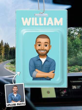 Catygift Custom Family Meme-Style From Photo Car Ornament, Personalized Memorial Keepsake, Upload Names & Photo, Christmas Gift For Parents, Couples, Family,Multi-Functional, Ornamental,Reusable,Exquisite,Stylish,High-Quality,Colorful,Modern,Custom,Personalized,Unique,Ideal Gifts For Him,Ideal Gifts For Her,Boyfriend,Dad,Girlfriend,Mom,Family,Friends,Tea Room,Home,Garden,Office,For Anniversaries,For Valentine's Day,For Mother's Day,For Birthdays,For Father's Day,For Graduation,For Weddings,For Housewarming,Customized Home Decor Supplies