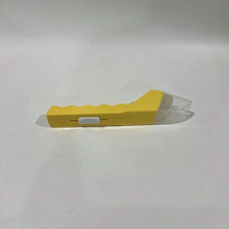 Atrapa insectos portátil transparente tipo empuje, observador de insectos sin contacto para juguetes de interior y exterior - Amarillo - Ver 1