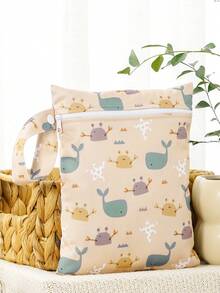 1PC Mini Wet Bag Reusable Waterproof Wet Dry Bag Wet Swimsuit Bag - Multicolor - View 10