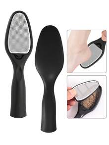 1pc New Professional Stainless Steel Multifunctional Removable Foot Care Tool, Suitable For Removing Calluses, Dead Skin, Suitable For Wet And Cracked Feet