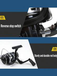1pc Fishing Reel - New Spinning Reel - 39.5 LBS Max Drag Carbon Fiber - 10+1 Stainless Steel BB For Saltwater Or Freshwater - Super Large Spool - Great Value Fishing Reel - Spinning Reel Suitable For Sea Water Freshwater 3000 4000 5000 6000 7000 8000 Spool - Ultra Smooth Ultra Light Strong Power Trout Bass Carp Gear - Stainless Steel Ball Bearing Metal Body Ice Fishing Reel