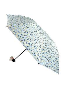23" Transparent Umbrella With Automatic Opening - Blue - View 8