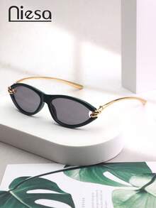 1 Pair Women's Cat Eye Knotted Leg Chain Fashion Glasses, Leopard Print Bohemian PC (Polycarbonate) , Suitable For All Seasons - Multicolor - View 14