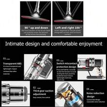 SOKANY Handheld Vacuum Cleaner, Detachable & Convertible Design, Suitable For Home, Office, Car And Various Cleaning Needs Such As Garbage, Dust, Paper Shreds, Cigarette Butts, Etc. - EU C Type Plug(220-240V) - View 5