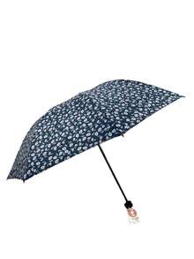 23" Transparent Umbrella With Automatic Opening - Purple - View 7