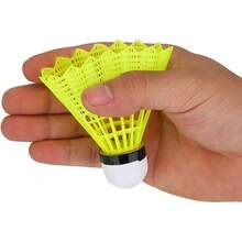 Tefola 6 Unidades Raquetas Nylon Bádminton Profesionales Práctica Deportes Interior Exterior - 1 - Ver 3