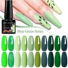 MEET ACROSS 1 Stück 7,3ml Gel-Nagellack für Weihnachtsnägel, Herbst-Winter-Farben, Semi-Permanent, Abweichbar, UV-Gel-Lack für Maniküre, Nagelkunst, DIY für Zuhause und Salon Nagelbedarf