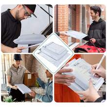 100/50个加厚快递袋物流包装袋服装配送包装袋密封包装袋多种尺寸可选 - 彩色 - 查看 8