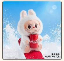 POP MART 怪兽拉布布可口可乐限量版搪胶毛绒盲盒 - POP MART THE MONSTERS LABUBU Coca-Cola limited edition vinyl plush blind box - 查看 3