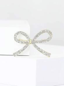 Trâm cài áo đính đá thời trang cho phụ nữ, trang phục, phụ kiện tiệc, quà tặng - Trâm nơ - Xem 14