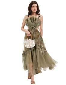 Shell Purse For Women Handmade Seashell Beaded Clutch Beach Wooden Top Handle Bag - trắng - Xem 5
