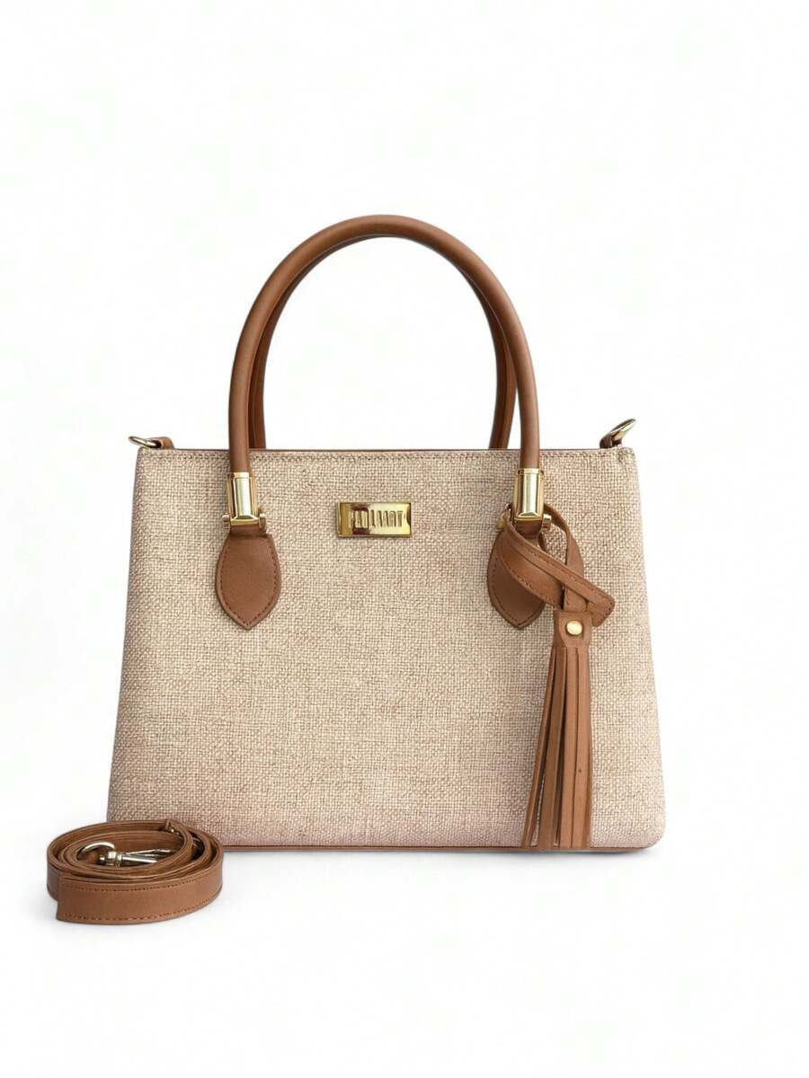 Women Shoulder Bags - 駝色 - 查看 1