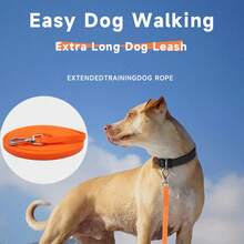 Dog Training Leash | Waterproof Durable PVC Long Lead | 3m/5m/10m/15m For Outdoor Walking, Hiking & Snow Play | All-Season Control For Large Medium Small Dogs