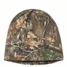 8 Real Tree Licensed Camo Beanie Skull Knit - Blaze Realtree AP - Xem 4