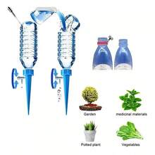 Kit With 12 Irrigation Drippers Attachable To Pet Bottles, Garden Dosing System, Bottle Vase - 12pcs - 查看 7