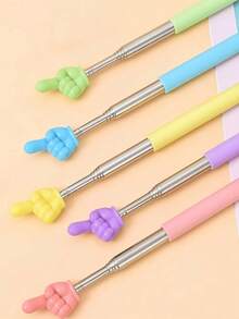 1 قطعة / 3 قطع / 6 قطع عصا إشارة للقراءة قابلة للسحب، عصا إشارة للتدريس قابلة للسحب، عصا خاصة للمعلم لتوجيه القراءة والسبورة والبيانو، عصا قراءة للمنزل والمكتب والمدرسة والرسم والطلاب والأقلام والقرطاسية والأولاد والبنات ولوازم المدرسة وديكور عيد الهالوين