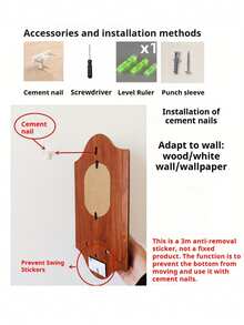 رف حائط ديكور - حامل شموع بطراز فرنسي، للغرفة المعيشية، غرفة النوم، المقهى (عيد الهالوين، عيد الميلاد، )، فن الحائط | رف نباتات خشبي لعرض الشموع | مرآة حائط عتيقة | هدية ترحيب ساحرة/منزلية - الشموع غير مشمولة