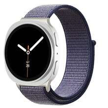 编织表带兼容三星 Galaxy Watch 8 表带 40 毫米 44 毫米/Galaxy Watch 8 Classic 46 毫米，弹性尼龙降落伞运动表带弹力面料腕带兼容三星 Galaxy Watch 8/8 Classic 40 44 46 毫米女款/男款 - Galaxy watch 8/8 Classic - 查看 30