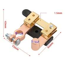 Interruptor de desconexión de batería de automóvil RV de 12-24 V, ampliamente utilizado para baterías de automóviles, vehículos, RV, ATV y marinos. - Dorado - Ver 2