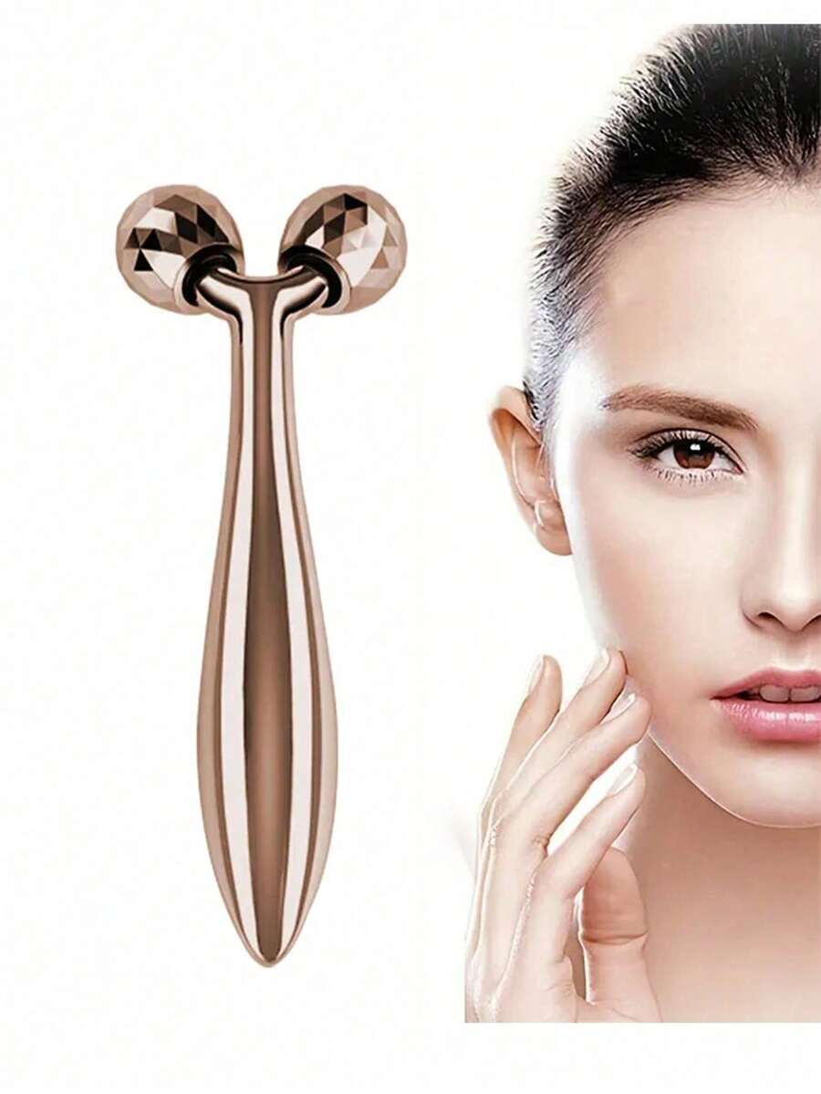 Face Massage Roller, 1pc Puffiness Relief Skin Care Beauty Face Lift Roller Stick, Multifunctional Manual Skin Care Relaxation Beauty Skincare Tool