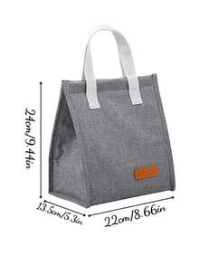 1件定制名字饭盒手提袋牛津布保温袋学生午餐盒袋户外冰袋手提便当袋