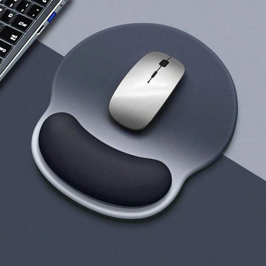 1pc Gradient Colored Rubber Mouse Pad, Thickened Anti Slip Mouse Pad With Wrist Guard, Office Computer Anti Slip Mouse Pad, Suitable For Both Male And Female Office Use, Study Supplies, Office Supplies Back To School Gaming Mouse Pad Desk Accessories Office Desk Accessories Mousepad Mouse Pad For Desk - 均碼 - 查看 1