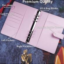 1Set Premium Multi-Functional A5 Photo Card Binder Photo Book, Sleek Album Design, Compact And Durable Organizer, PU Leather Binder Notebook Cover Loose-Leaf Organizer For Daily Planning And Note-Taking, Office Supplies, Ticket Card Collection Book
