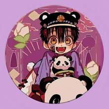 花子君花鼓胸针 58mm，花子君八代宁宁可爱高品质鼓形胸针收藏小礼物 - 彩色 - 查看 20