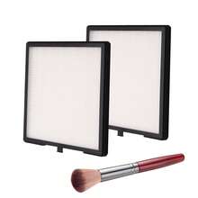 ibubu Nail Dust Collector Filter 2 Pack Nail Dust Suction Collector Replacement Filter With Nail Dust Brush For Electric Nail Dust Collector Machine Nail Salon Dust Extractor - trắng - Xem 8