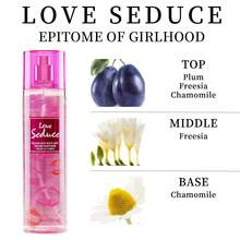 MODESS 8 Fl.Oz/236ml Hair & Body Mist For Women, Floral Fragrance Mist, Fresh Body Spray, Long-Lasting Perfume, Perfect For Daily Use, Dating, Parties And Gift Giving - Love Seduce - 查看 3