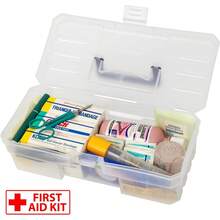 9912 Caja de herramientas de plástico ProBox de 12 pulgadas, roja - A - Ver 11