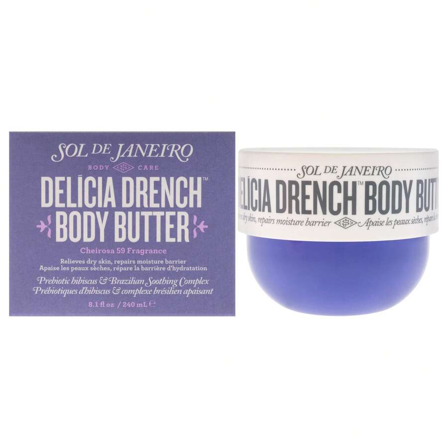 Delicia Drench Body Butter By Sol De Janeiro For Women - 8.1 Oz Body Butter - 白色 - 查看 1
