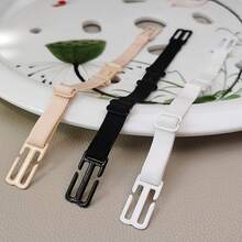 Non-Slip Bra Strap Anti-Slip Device With Adjustable Buckle And Nylon Elastic Material - Length 8.27"/9.84", Width 0.39" - Provides A Secure Fit For Women's Comfort, Gym, And Daily Wear - Black Underwear Accessories (Compatible With Various Straps) - 粉色 - 查看 5