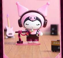 Miniso Figura de juguete de la serie Idol Sparkling de Sanrio Kuromi, lindo decorativo de escritorio y regalo coleccionable - Multicolor - Ver 10