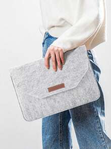 13-Inch Apple Laptop Felt Sleeve + Power Adapter Bag Set, Scratch-Resistant Laptop Inner Sleeve, Lightweight And Portable Laptop Carrying Bag, Laptop Protective Case - Multicolor - View 6