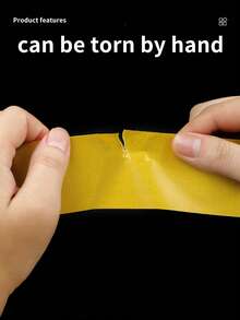 Nastro biadesivo extra forte, adesivo multifunzionale adatto per pareti, vetro e metallo, impermeabile, molto adatto per artigianato, utilizzato in casa/ufficio, trasparente, con forte adesione a tessuti, cartongesso e legno, ideale per strumenti di decorazione domestica, adesivi, decalcomanie da parete - Multicolore - Visualizzare 5