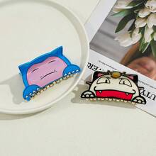 pocket monsters Cute Cartoon Acrylic Hair Claw Clips - Pokémon-Inspired Large Hair Clips For Women/Girls, Non-Slip Stylish Hair Accessories For Daily Wear, Parties & Hair Styling Fall Hair Clutch Autumn Clips For Hair Fashion Elegant Winter For Vacation Outfits Woman