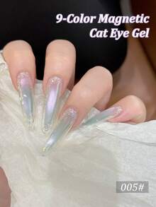 9色猫眼胶水晕染罐装高饱和度流行半固态指甲油胶水美甲沙龙专用美甲 - 彩色 - 查看 6