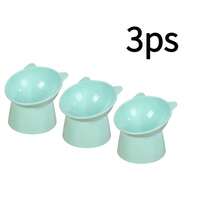 Pet Cat/Dog Slanted Bowl With Spine Protection, Anti-Tipping